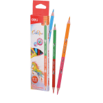 Deli drvene bojice dual 6=12