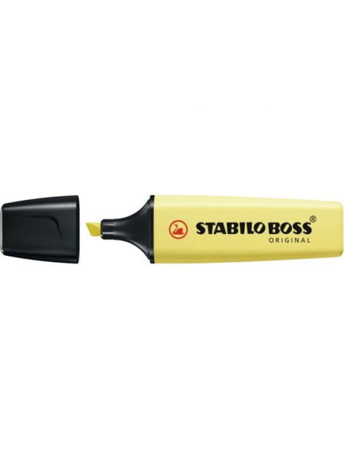 Stabilo signir boss pastel žuti
