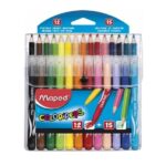 Maped bojice x15 + flomasteri x12