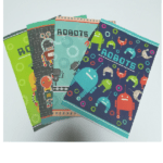 SVESKA A4 1/5 LINIJE MIX MOTIVA MUŠKI