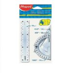 Maped lenjir 15cm stars set 1/4