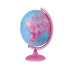 Svetleći globus lampa Pink F25