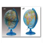 Svetleći globus lampa, noć i dan - F25