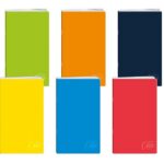 SVESKA A4 MEKI POVEZ 80L GEO SITAN KARO 1/3 MIX BOJA