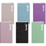 SVESKA A4 MEKI POVEZ 52L GLITER SITAN KARO 1/5 MIX BOJA