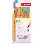 STABILO SET LAJNER POINT 88 pastel 1/12