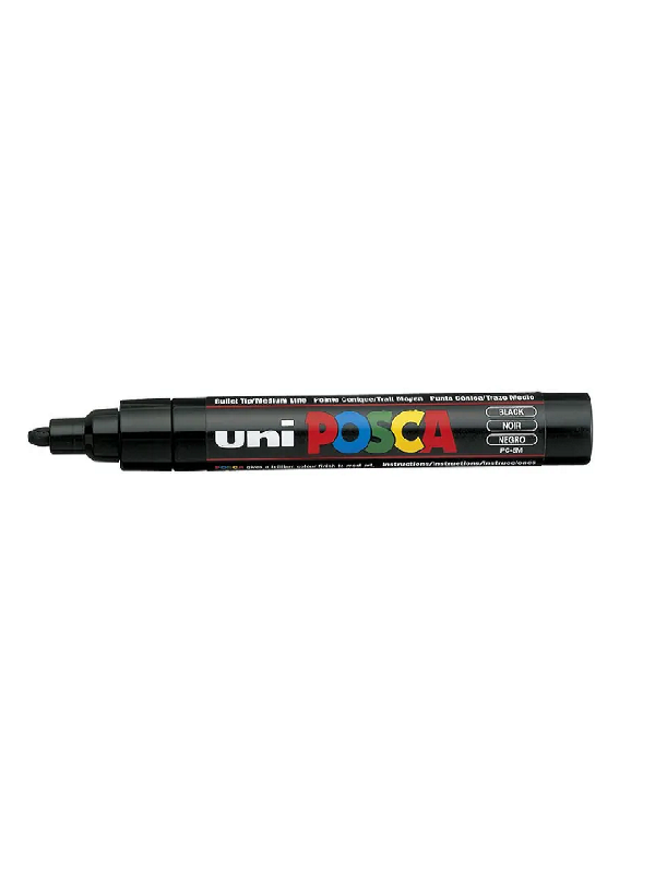 3222 Posca marker pc-5m crni 24 - Slika 1