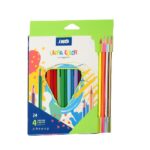 Junior drvene bojice 20+4k trouglaste