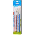 Junior četkice ravna i okrugla 1/4