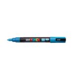 Posca marker pc-3ml svetlo plavi sa šljokicama 1