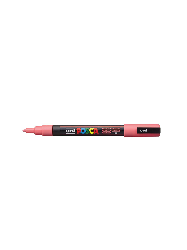 63639 Posca marker pc-3m koralno rozi 66 - Slika 1