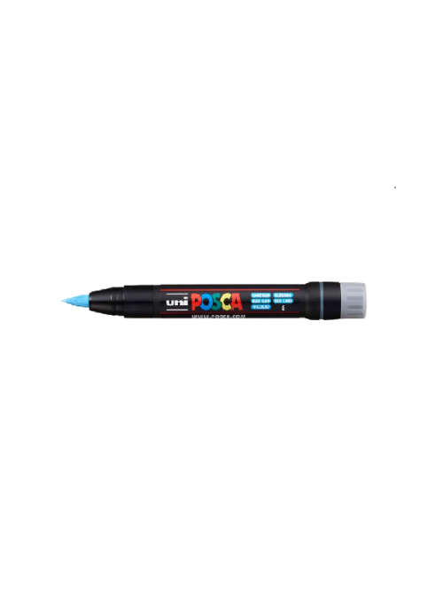 Posca marker pcf-350 brush svetlo plavi