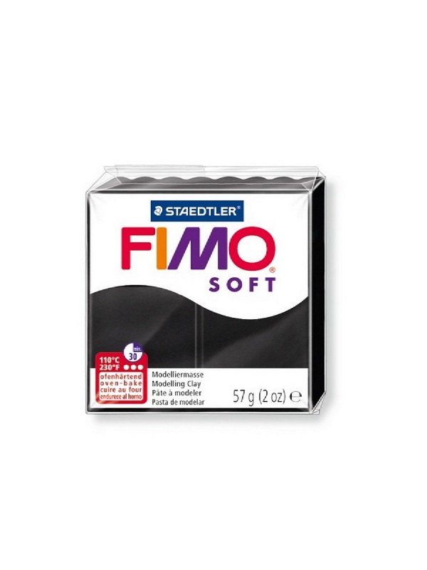 8020-9 Staedtler fimo masa crna - Slika 1