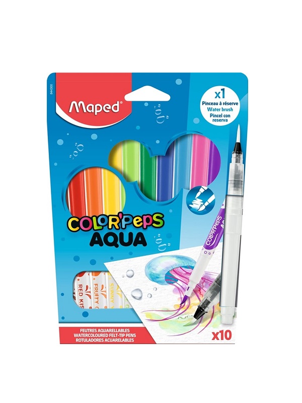 M844300 MAPED COLOR PEPS AQUA 10+1 - Slika 1