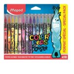 MAPED Flomasteri 18/1 MONSTER