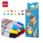 VOŠTANE BOJICE DELI JUMBO KRATKE COLOR KIDS 1/12