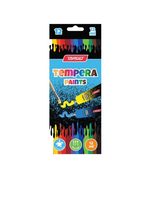 TEMPERA TARGET 12*12ML
