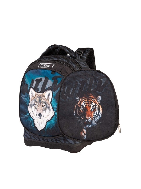 Ruksak-skolski-anatomski-Target-Superlight-2-face-Wild-Vuk-i-Tigar-1096503c Ranac Target anatomski Superlight 2 face Wild Vuk i Tigar - Slika 1